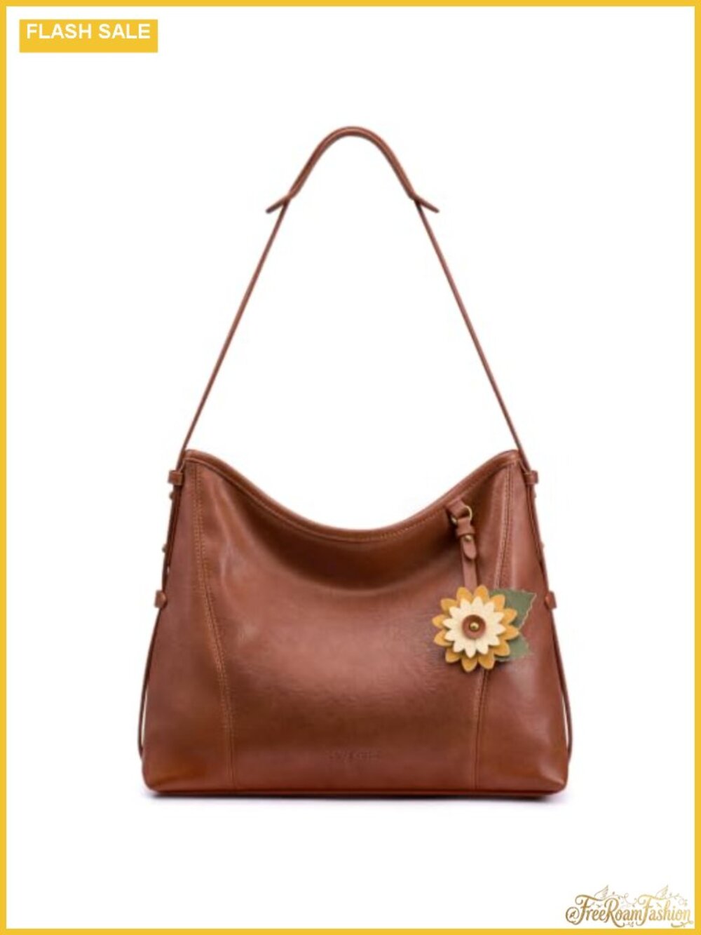 PU Leather Hobo Shoulder Bag Crossbody Purse for Women, Water-Resistant Faux